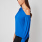 Pretty Please Draped Georgette Blouse