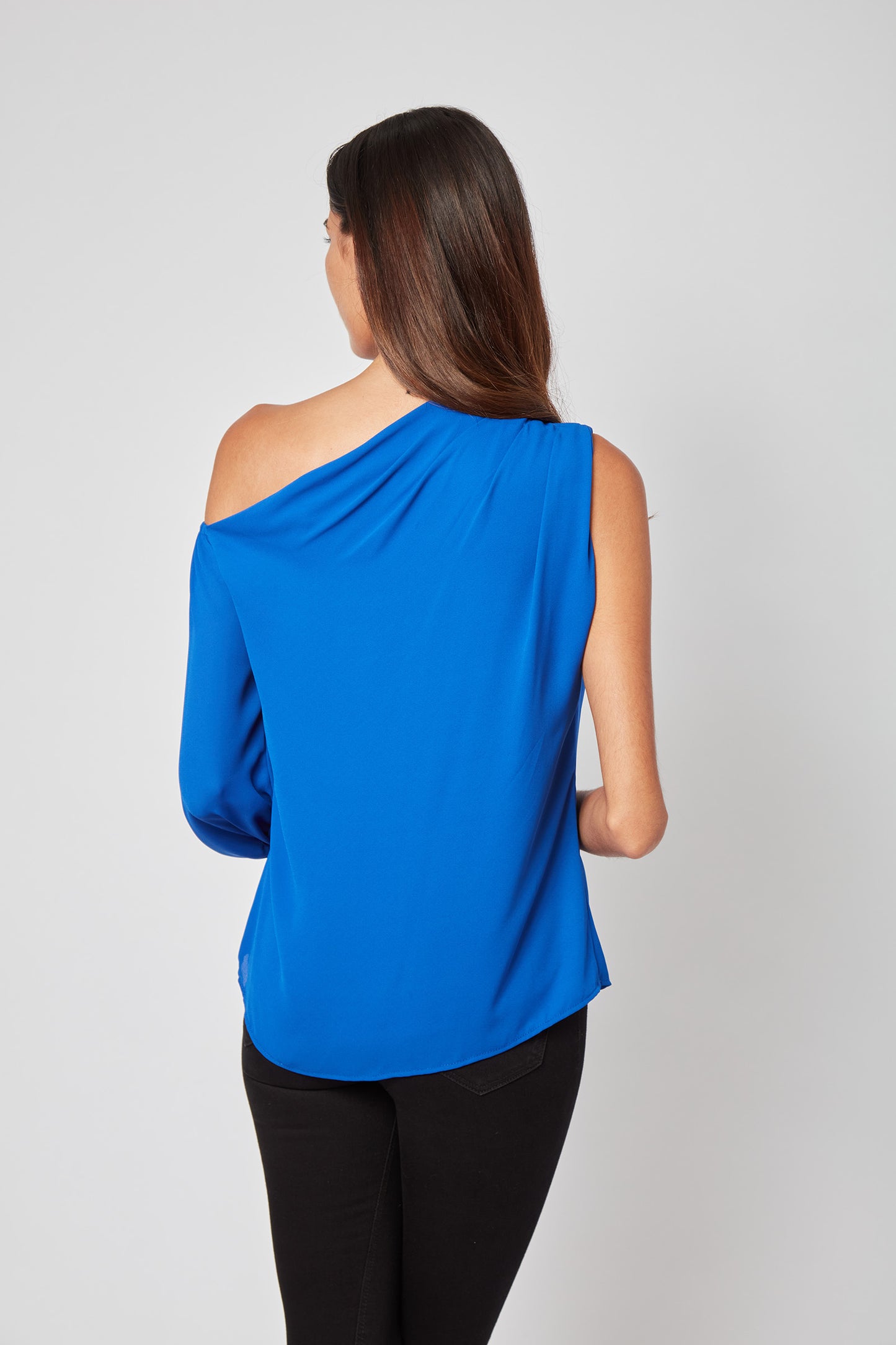 Pretty Please Draped Georgette Blouse