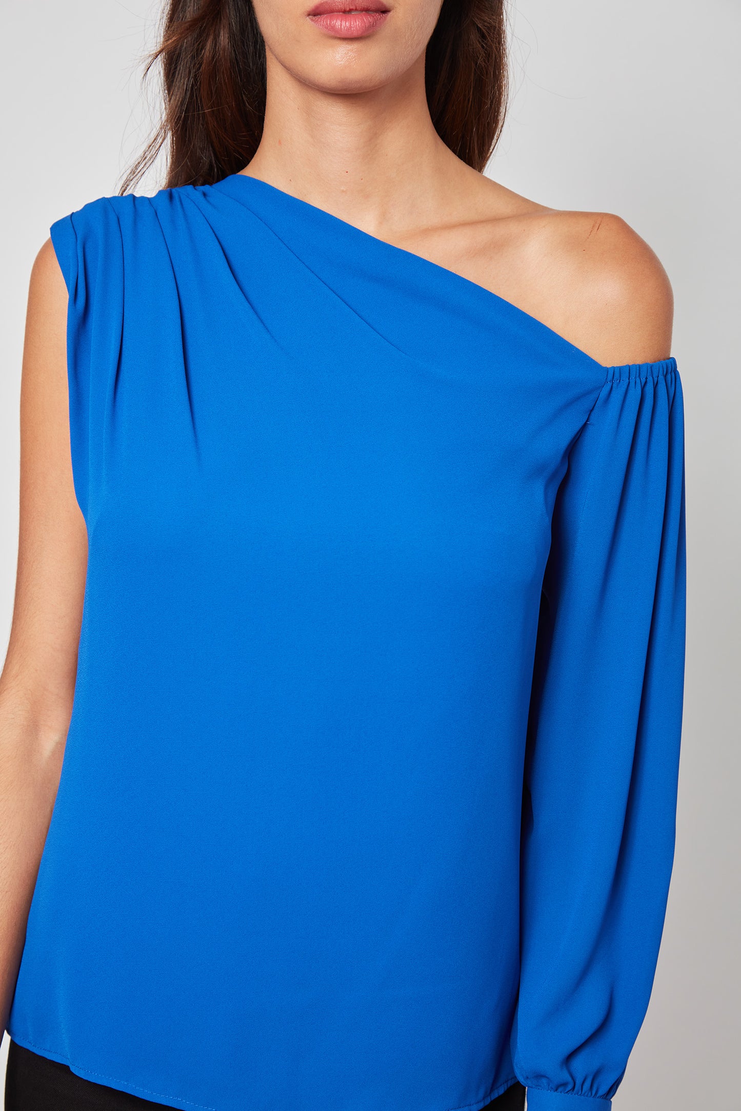 Pretty Please Draped Georgette Blouse