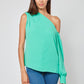 Pretty Please Draped Georgette Blouse