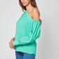 Pretty Please Draped Georgette Blouse