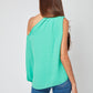 Pretty Please Draped Georgette Blouse