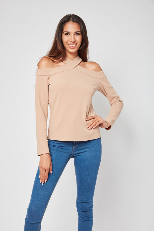 Style Update Crisscross Neck Top