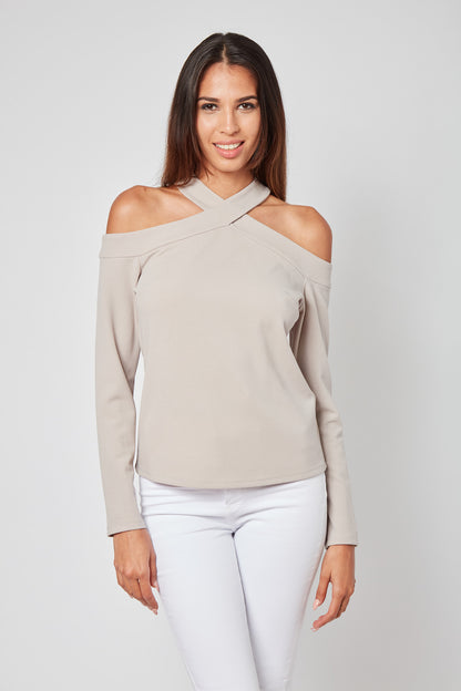 Style Update Crisscross Neck Top