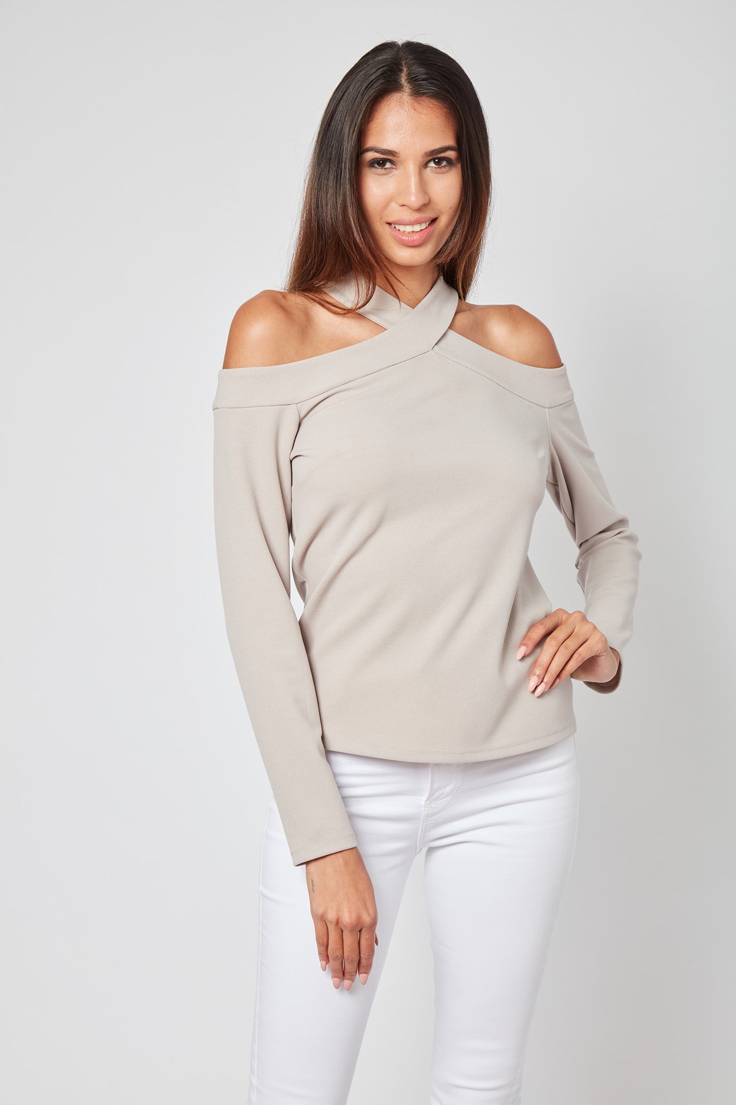 Style Update Crisscross Neck Top