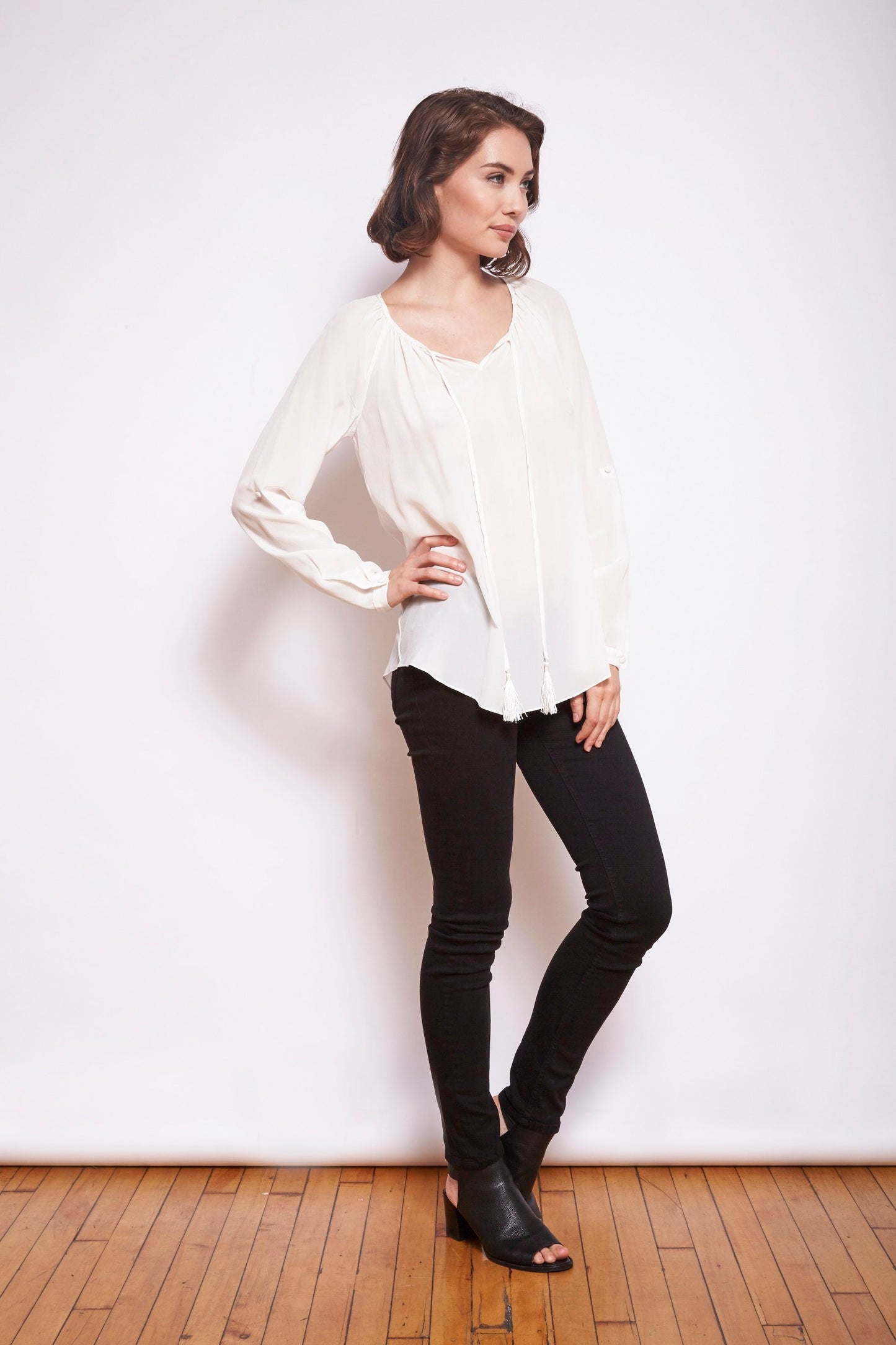 Total Upgrade Long Sleeve Silk Rue Top