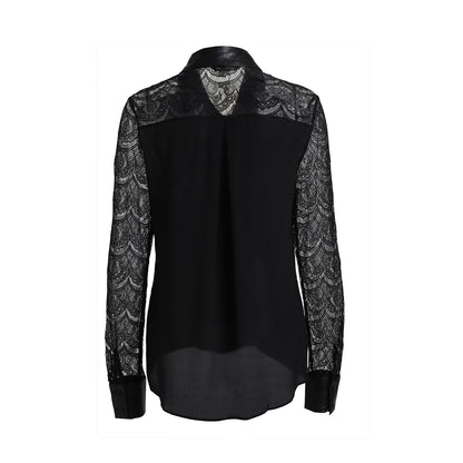 Romantic Impression Lace Marjorie Silk Top