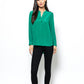 Casual Cutie Viola Half Button-Front Top
