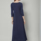 Enchanting Looks Ankle-skim Hem Cora Dress