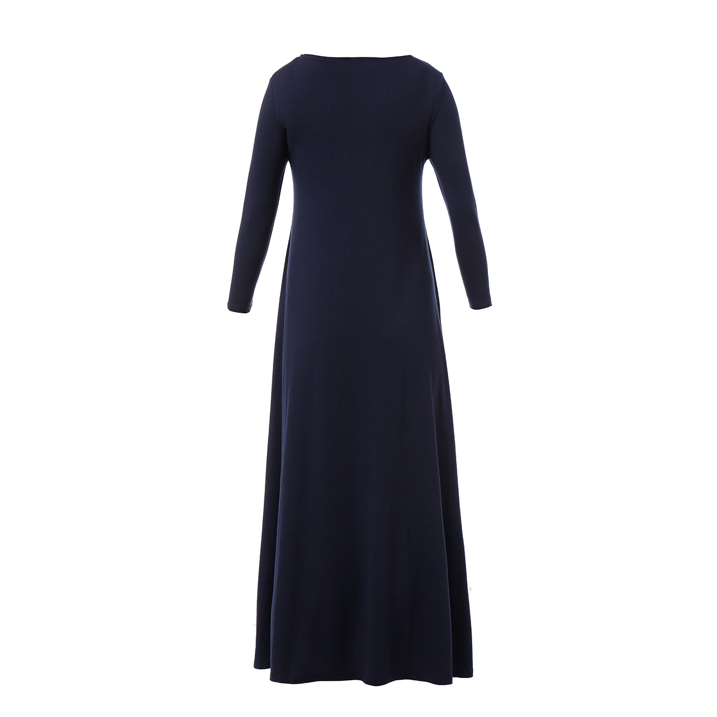 Dora LANDA Cora Stretchy Knit Maxi Dress, Women's, Size: Medium, Blue Dora LANDA Cora Stretchy Knit Maxi Dress, Women's, Size: Medium, Blue