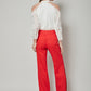 TARA Linen Cotton Blend Pant