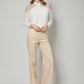 TARA Linen Cotton Blend Pant
