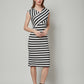 Effortless Glam Striped Kai Dress