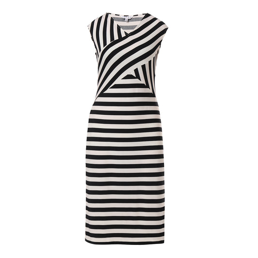 Effortless Glam Striped Kai Dress