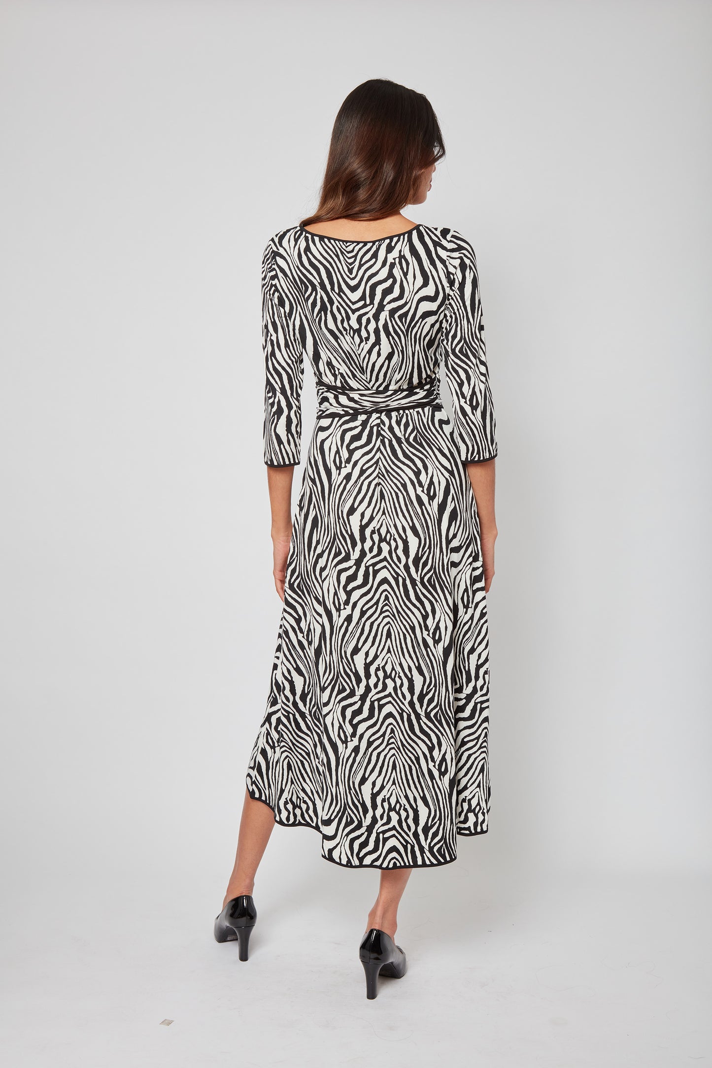 Classic and Chic Zebra Printed Dress