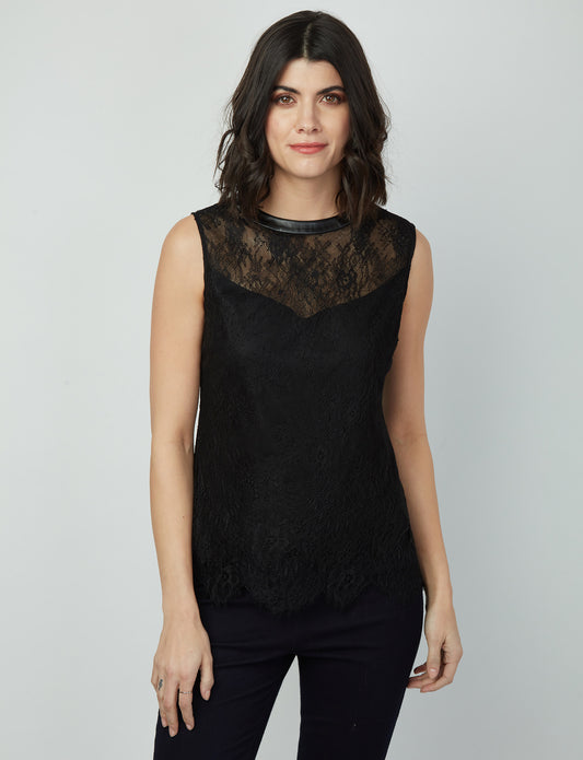 Let It Be Zena Lace Top